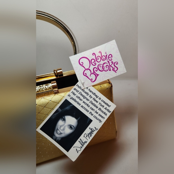 Henri bendel X Debbie Brooks yellow mini bag - Picture 6 of 7